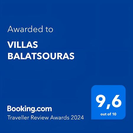 Villas Balatsouras Paleros Buitenkant foto